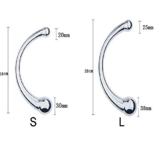Anal Hooks Steel Hook Stainless Elegant Anal Ended Double 5858 0920